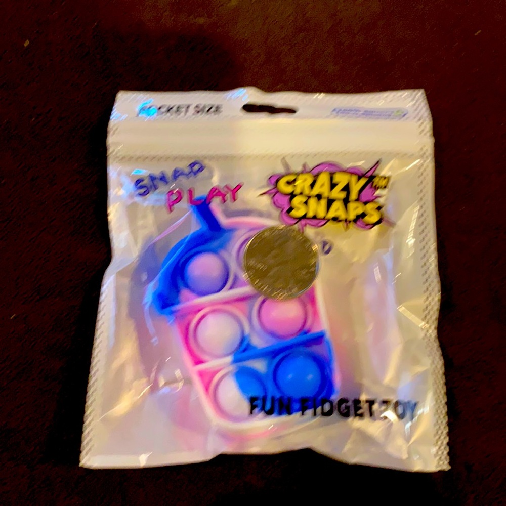 Pocket size fidget pop it
